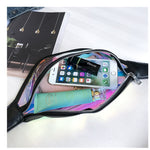 Bolsa de cintura transparente