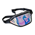 Bolsa de cintura transparente