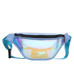 Bolsa de cintura transparente
