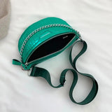 Bolsa de cintura verde brilhante valor por defeito título