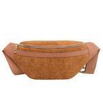 Bolsa de cintura vintage em veludo