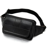 Bolsa de cintura vintage preto