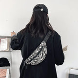 Bolsa de cintura zebra valor por defeito título