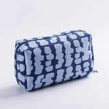 Bolsa de cosméticos azul