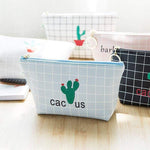 Bolsa de maquilhagem cactus