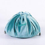 Bolsa de maquilhagem com fecho rápido azul 2