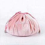 Bolsa de maquilhagem com fecho rápido cor-de-rosa 2