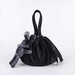 Bolsa de maquilhagem com fecho rápido preto 1