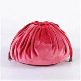 Bolsa de maquilhagem com fecho rápido vermelho 2