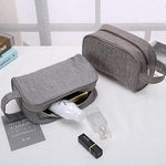 Bolsa de maquilhagem com pega