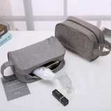 Bolsa de maquilhagem com pega