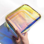 Bolsa de maquilhagem dourada ouro
