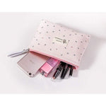 Bolsa de maquilhagem minimalista