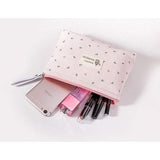 Bolsa de maquilhagem minimalista