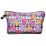 Bolsa de maquilhagem motivo animal corujas