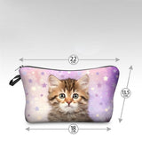 Bolsa de maquilhagem motivo animal