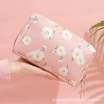 Bolsa de maquilhagem motivos florais