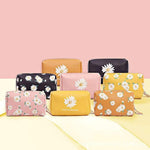 Bolsa de maquilhagem motivos florais