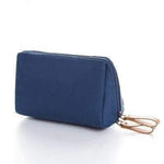 Bolsa de maquilhagem portátil azul
