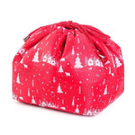 Bolsa make-up de estilo delicado vermelho