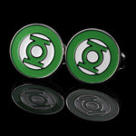 Botões de punho green lantern valor por defeito título
