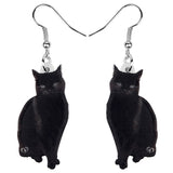 Brincos artísticos gato preto valor por defeito título