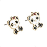 Brincos bebé panda