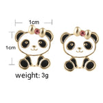 Brincos bebé panda