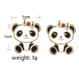 Brincos bebé panda