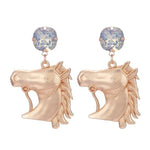 Brincos cavalo vintage valor por defeito título