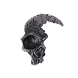 Brincos caveira gótica