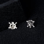 Brincos caveira ouro branco valor por defeito título