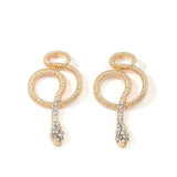 Brincos cobra ouro rosa diamante valor por defeito título