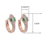 Brincos cobra ouro rosa valor por defeito título