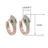 Brincos cobra ouro rosa valor por defeito título