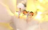 Brincos cruz de prestígio