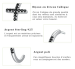 Brincos cruz estilo contemporâneo valor por defeito título