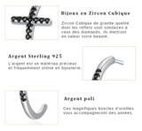 Brincos cruz estilo contemporâneo valor por defeito título