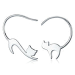 Brincos de gato minimalistas título por defeito