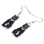 Brincos de gato preto e branco valor por defeito título
