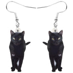 Brincos discretos gato preto valor por defeito título