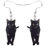 Brincos discretos gato preto valor por defeito título