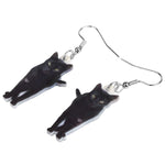 Brincos discretos gato preto valor por defeito título