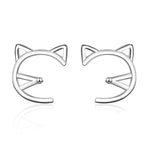 Brincos gato de luxo para mulher valor por defeito título