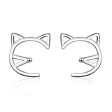 Brincos gato de luxo para mulher valor por defeito título