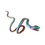 Brincos montados serpente
