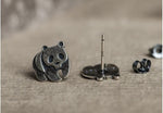 Brincos panda elegantes valor por defeito título