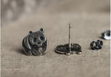 Brincos panda elegantes valor por defeito título