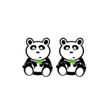 Brincos panda kawaii 1