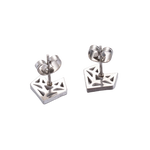 Brincos raposa origami